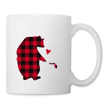 Frère Ours - Mug blanc - blanc - Droite
