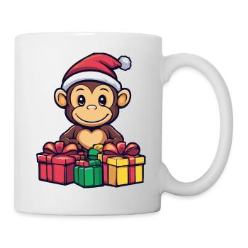 Monkey Christmas Gifts - Mug - white - Right