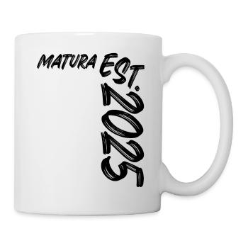 Matura Est. 2025 - Tasse - Weiß - Rechts