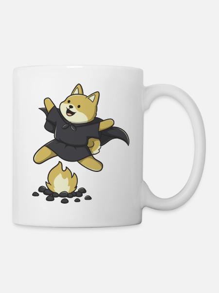 Magic Degen - Fire - Tasse - Weiß