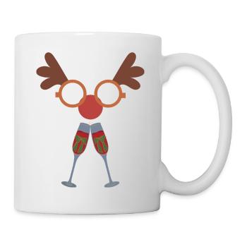 Christmas Design Gift Idea Celebration - Mug - white - Right