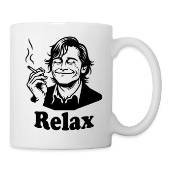 Relax - Smoke and Chill Design - Mug - white - Right