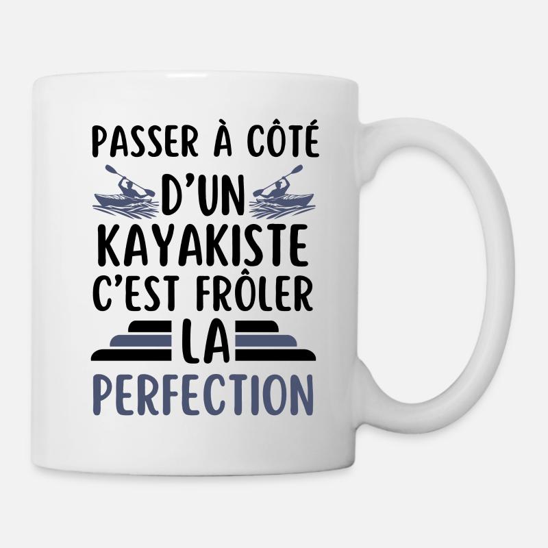 Kayak kayakiste - Mug blanc - blanc