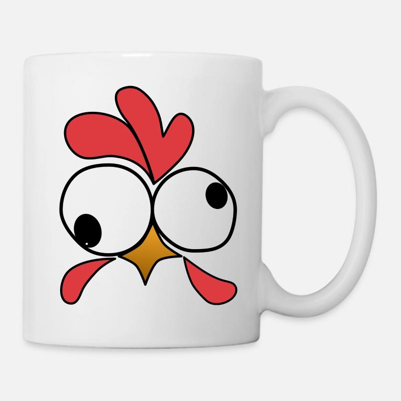 Coq - Mug blanc - blanc
