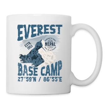 Everest Base Camp Nepal Copy - Mug - white - Right