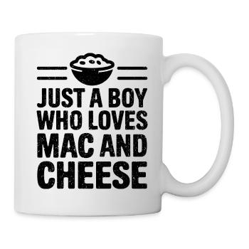 Love for Mac 'n' Cheese - Mug - white - Right