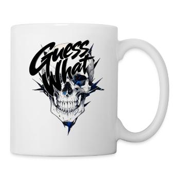 Rate mal was - Tasse - Weiß - Rechts