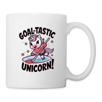Licorne but-tastique ! - Mug blanc - blanc - Droite