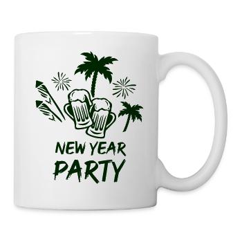 New Year Party - Mug - white - Right