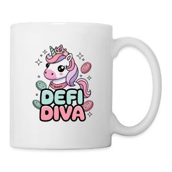 Diva Défi - Mug blanc - blanc - Droite