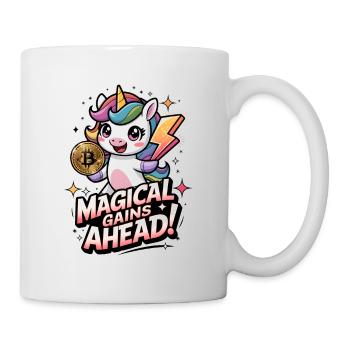Magical Gains Ahead! - Mug - white - Right