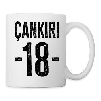 Çankırı 18 – Stolz auf Tradition und Gemeinschaft - Tasse - Weiß - Rechts