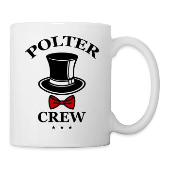 Polter Crew Verlobung Hochzeit - Tasse - Weiß - Rechts