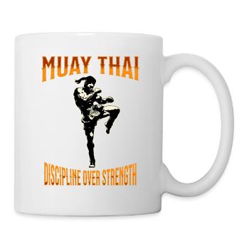Muay Thai Boxe Muay Thai - Mug blanc - blanc - Droite