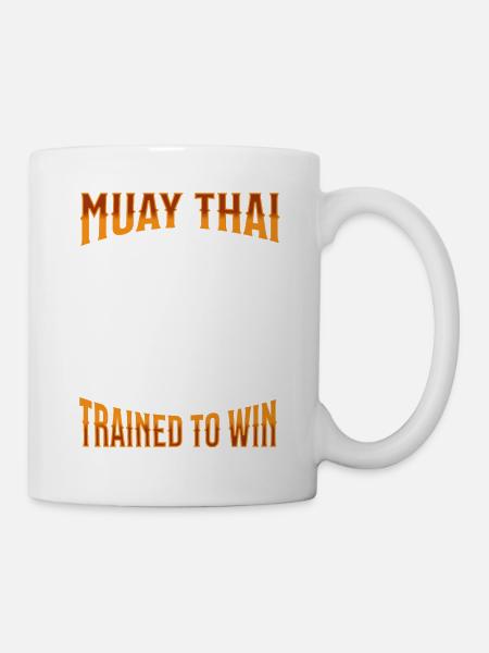 Muay Thai Boxing Muay Thai - Tasse - Weiß