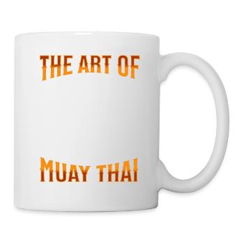 Muay Thai Boxing Muay Thai - Tasse - Weiß - Rechts