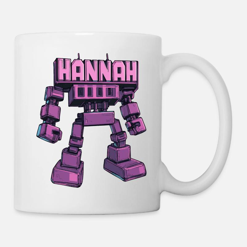 :: Hannah the robot :: - Tasse - Weiß