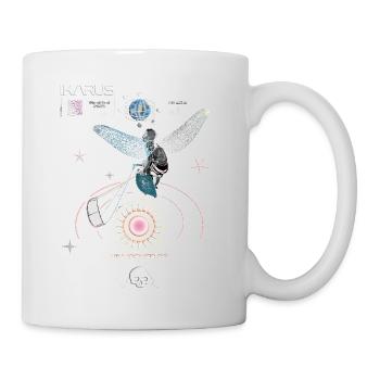 Kitesurfer Ikarus - Mug - white - Right