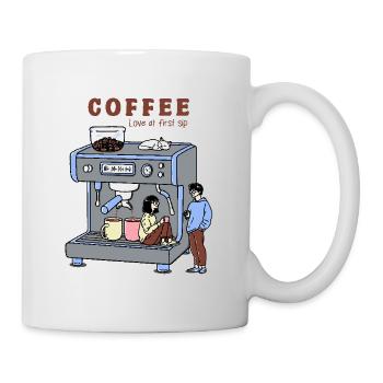 Love at First Sip - Mug - white - Right