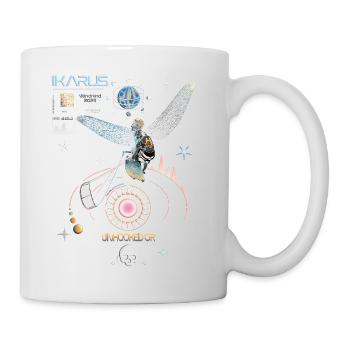 BigAir Ikarus Kitesurfer - Mug - white - Right