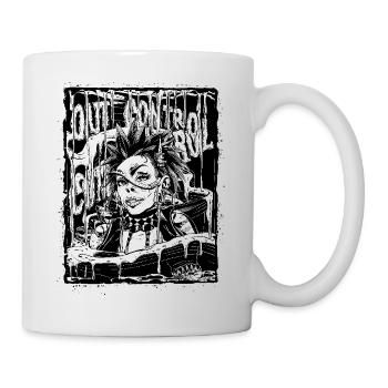 Außer Kontrolle geraten - Tasse - Weiß - Rechts