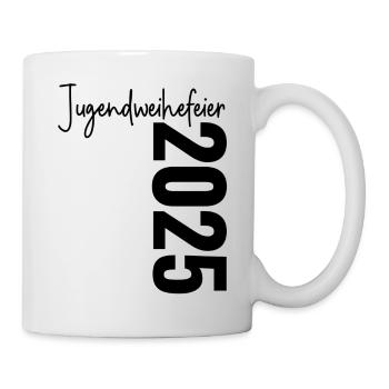 Jugendweihefeier 2025 - Jugendweihe Feier 2025 - Tasse - Weiß - Rechts