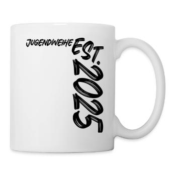 Jugendweihe Est. 2025 - Tasse - Weiß - Rechts