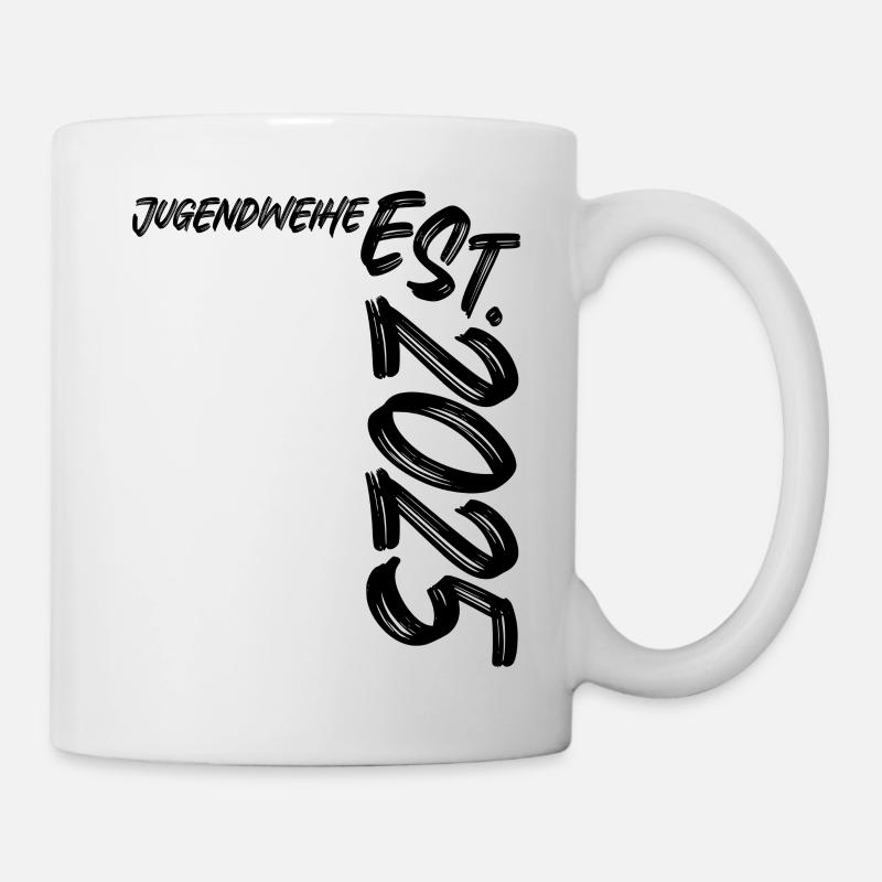 Jugendweihe Est. 2025 - Tasse - Weiß