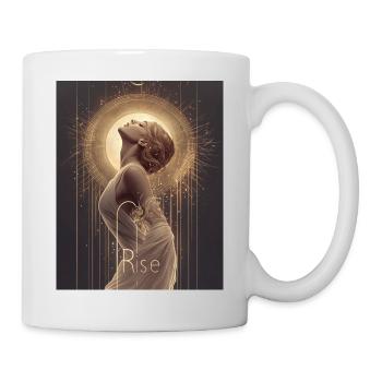 Rise - Tasse - Weiß - Rechts