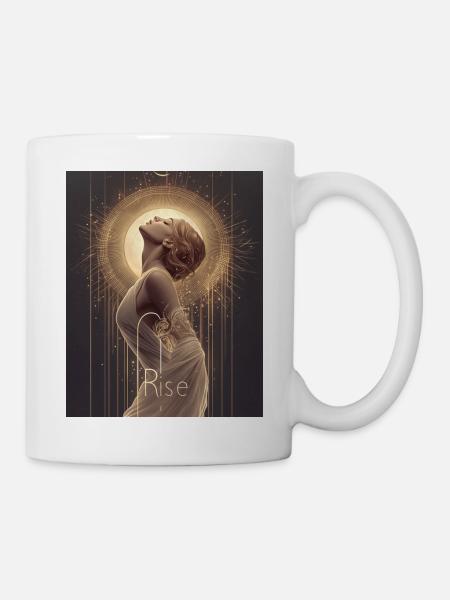 Rise - Tasse - Weiß