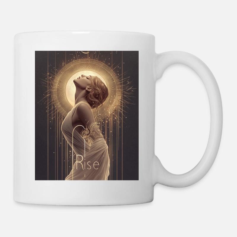 Rise - Tasse - Weiß