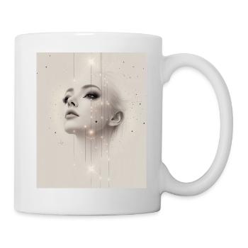 A beautiful mind - Tasse - Weiß - Rechts