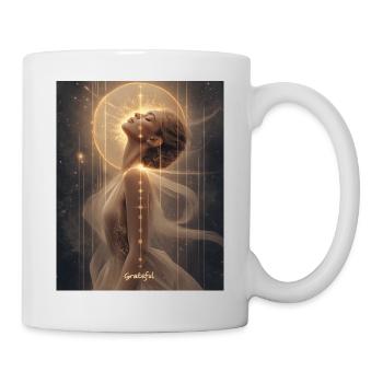 Grateful - Tasse - Weiß - Rechts