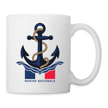 Marine Nationale - Mug blanc - blanc - Droite