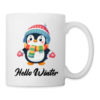 Penguin Comic Winter - Mug - white - Right