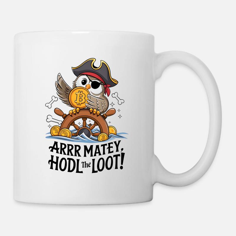 Hodl The Loot! - Mug - white