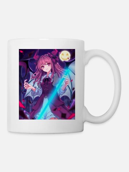 Conception d’anime Hellow - Mug blanc - blanc