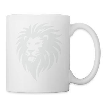 löwe - Tasse - Weiß - Rechts