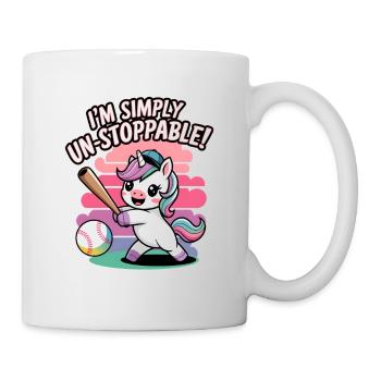 Je suis tout simplement inarrêtable ! - Mug blanc - blanc - Droite