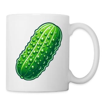 Gros Cornichon - Mug blanc - blanc - Droite