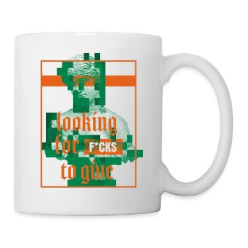 Statue with Attitude Statement Design - Mug - white - Right