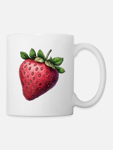 Strawberry - Mug - white