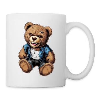 Teddy - Rock on ! - Mug blanc - blanc - Droite