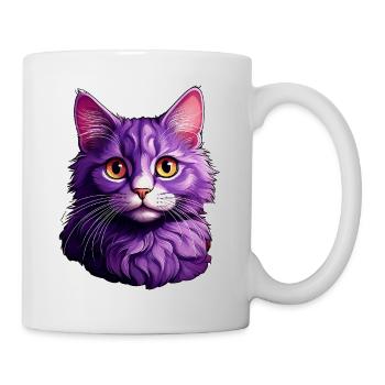 Cat modern design - Mug - white - Right