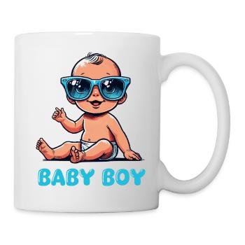 Bande dessinée pour bébé - Mug blanc - blanc - Droite