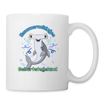 Hammermäßiges Geburtstagskind - Tasse - Weiß - Rechts