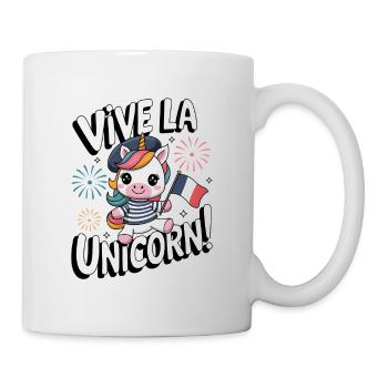 Vive La Unicorn! - Mug - white - Right
