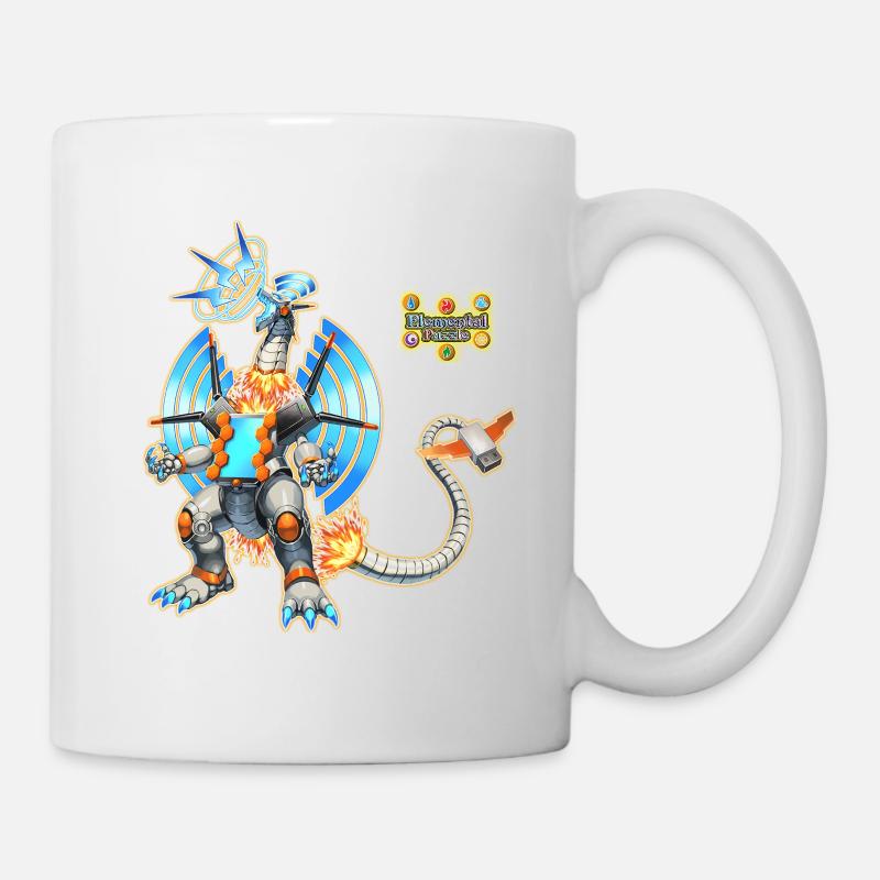 Wi-Fi Dragon - Mug blanc - blanc