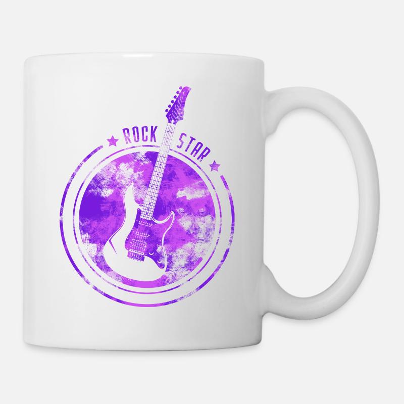 Lila - Tasse - Weiß