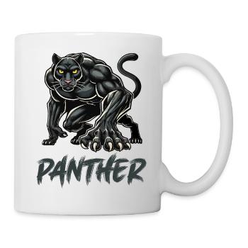 panther - Tasse - Weiß - Rechts